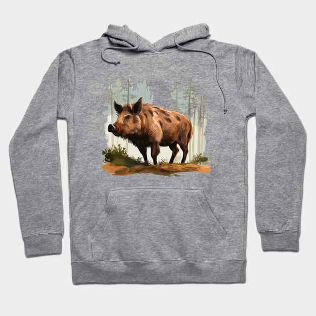 Wild Boar Hoodie by zooleisurelife